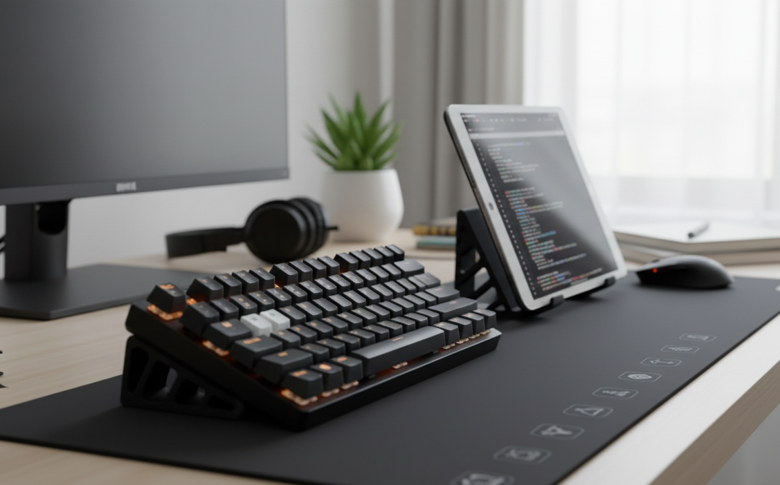 Stand Penyangga Keyboard Mechanical Portable Ringan — 3