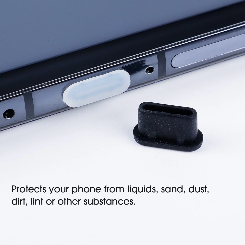 Tutup Pelindung Port Charger Type C Anti Debu Dust Plug