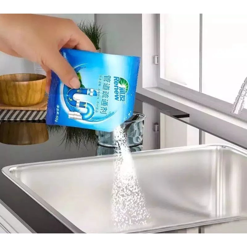 Bubuk Pembersih Pipa Saluran Air Mampet Wc Dapur Kamar Mandi — 5