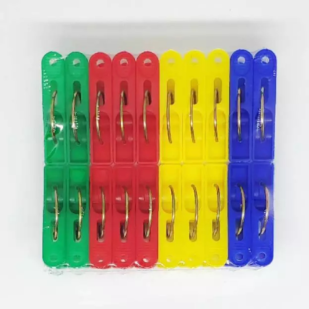 Jepitan Baju 20PCS Warna Warni Anti Slip Tahan Lama — 5
