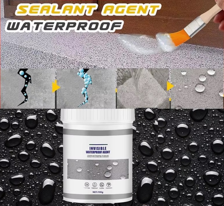 Lem perekat Transparan Anti Bocor Waterproof Sealent  Glue — 5