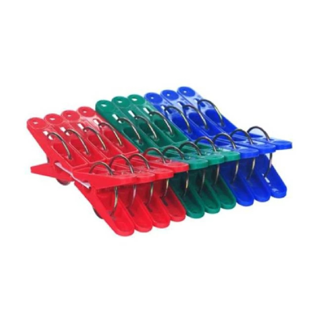 Jepitan Baju 20PCS Warna Warni Anti Slip Tahan Lama — 6