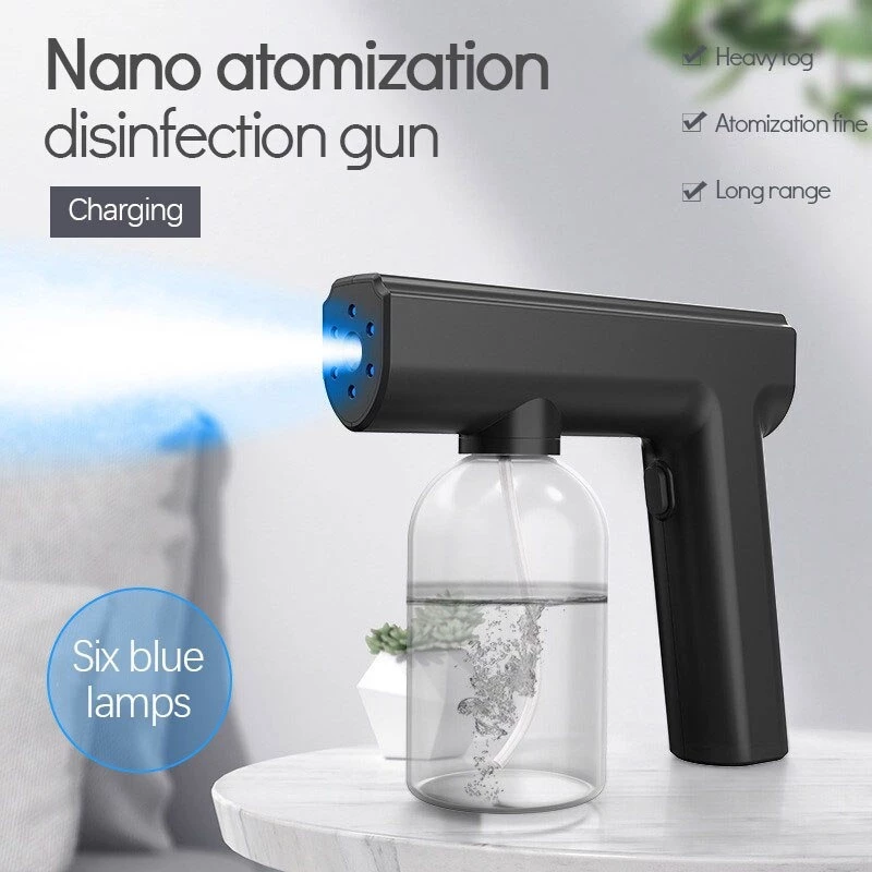 Semprotan Disinfektan Nano Spray Gun Disinfektan Elektrik Uv — 8