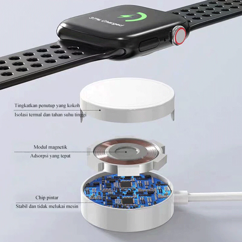 Magnetic Wireless Charger 20W Fast Charging Pengisian Daya Cepat — 4