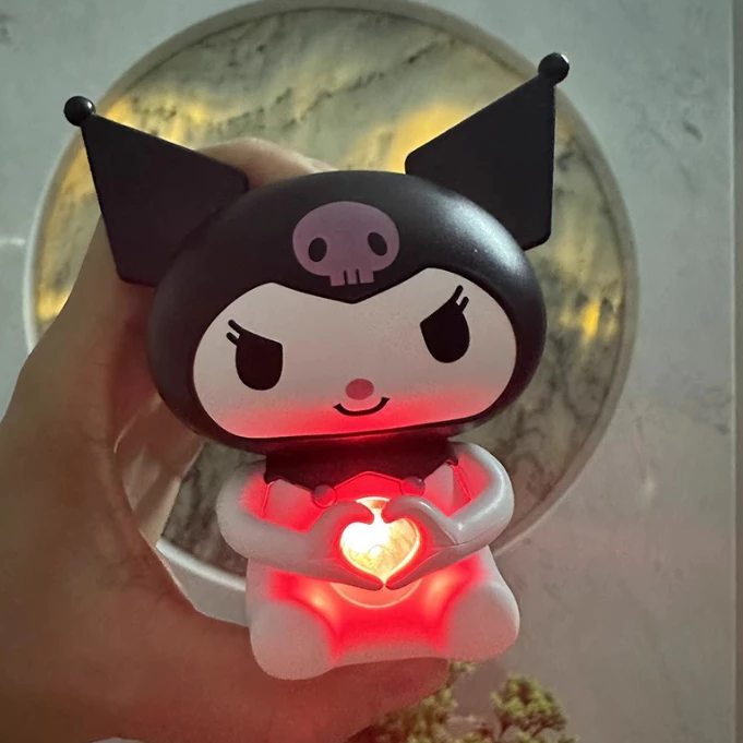 Lampu LED Motif Karakter Mainan Bersuara I Love You Pajangan Lucu — 4