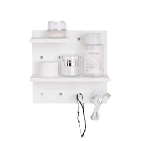 Rak Pegboard Tempel Dinding Dapur Kamar dan Mandi Multifungsi — 4