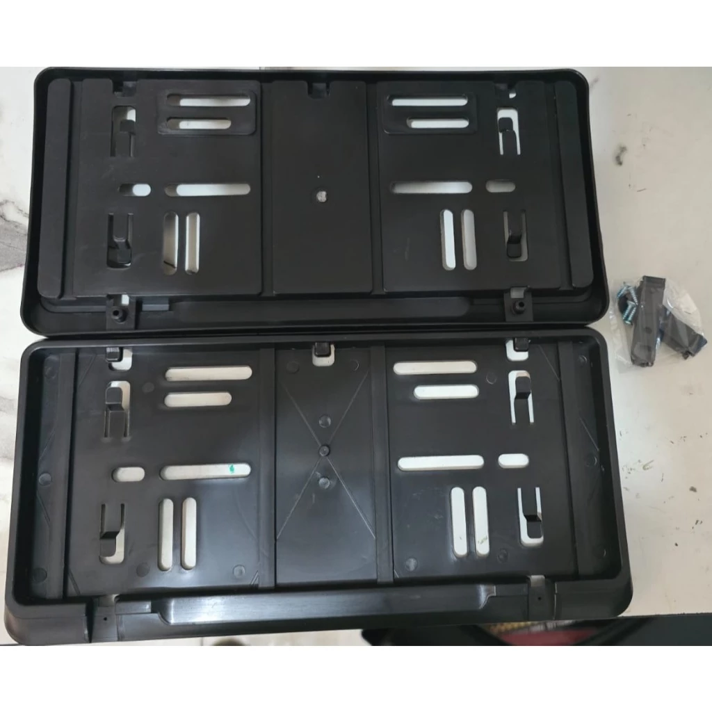 Dudukan Plat Nomor Motor Universal Anti Getar Cover Plat Nomor Motor — 5