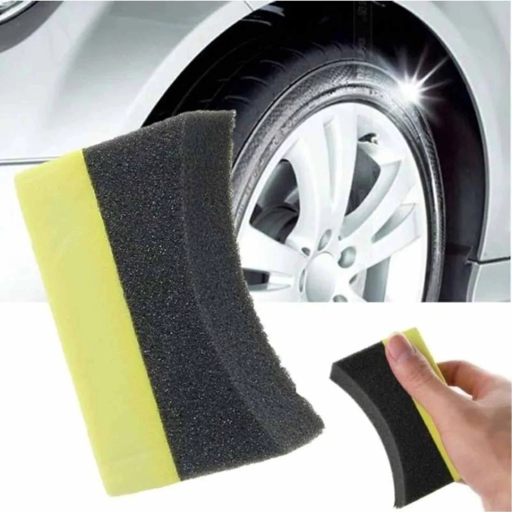 Busa Semir Ban Aplikator Tyre Dressing Applicator Pad Sponge Foam — 6