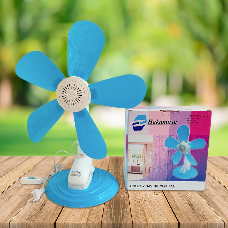 Kipas Angin Jepit Mini Clamp Wall Desk Fan All in One Fleksibel