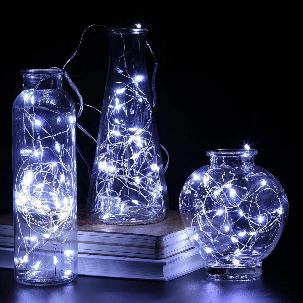 Lampu Tumbler LED Hias Pohon Natal Model Bintang 8 Meter Warna Warni — 3