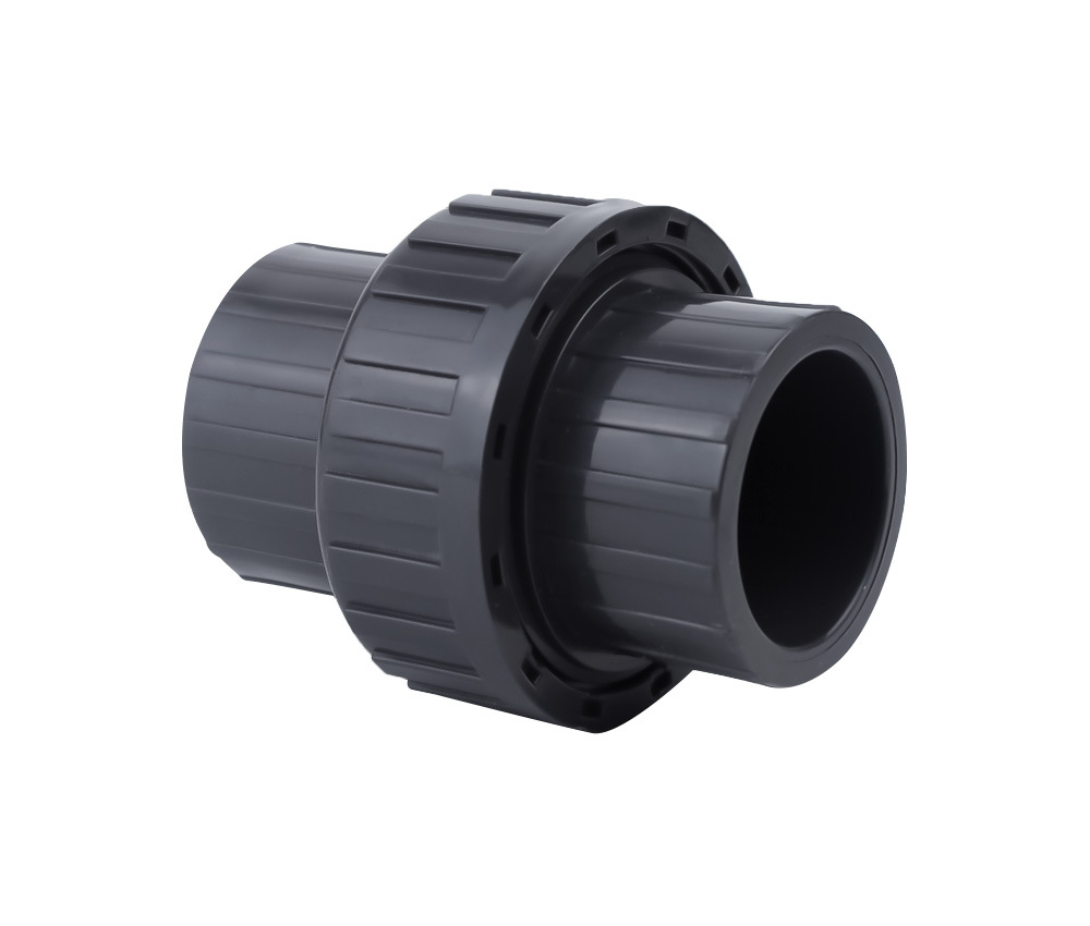 Watermur PVC Pompa Air Plastik Polos Union Fitting — 5