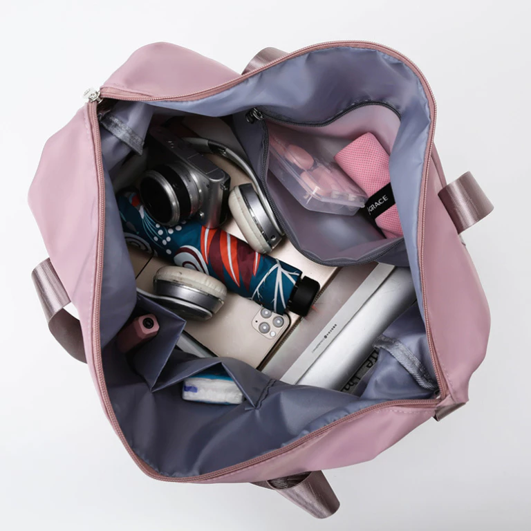 Duffle Bag Travel Lipat Waterproof Tas Gym Penyimpanan Kapasitas Besar — 5