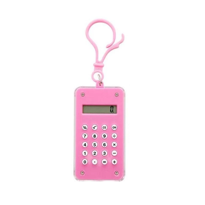 Gantungan Kunci Kalkulator Elektronik Mini Slim Mainan Maze Keychain — 9