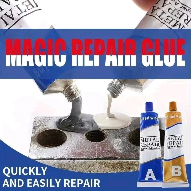 Lem Epoxy Penambal Logam Super Kuat untuk Perbaikan dan Rekatan Cepat — 3