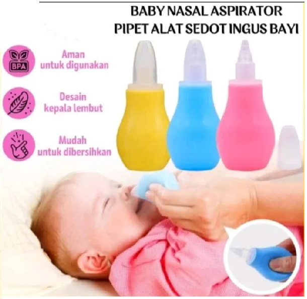 Alat Sedot Ingus Bayi Pipet Penyedot Ingus Nose Cleaner — 5