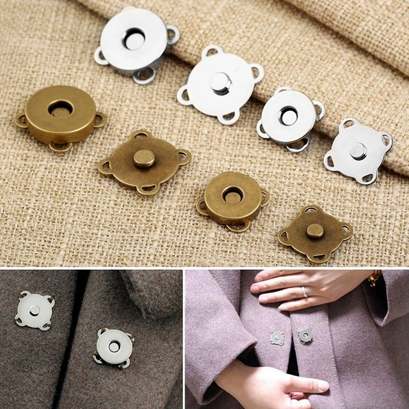 Kancing Magnet Jahit Tas Dompet Desain Klasik Fashion Style — 6