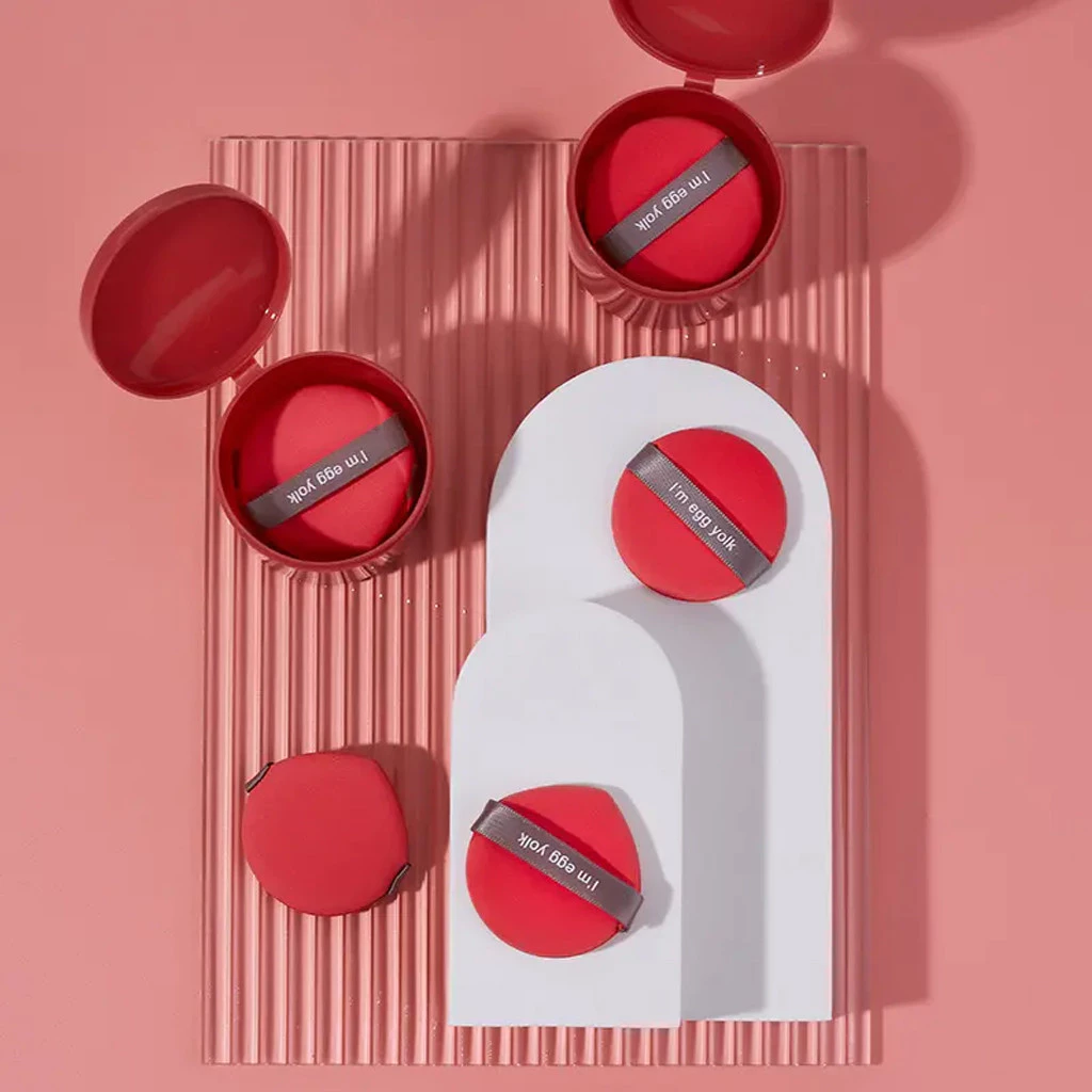 Sponge Spons Make Up 7 Pcs Lembut Packaging Toples Praktis Lebih Aman — 3