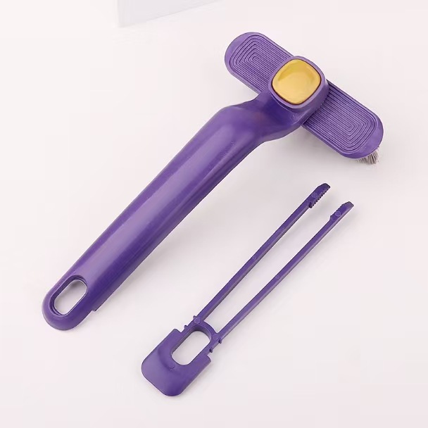 Sikat Toilet 3in1 Serbaguna  Pembersih Dapat Diputar 360° Cocok untuk Kamar Mandi — 3