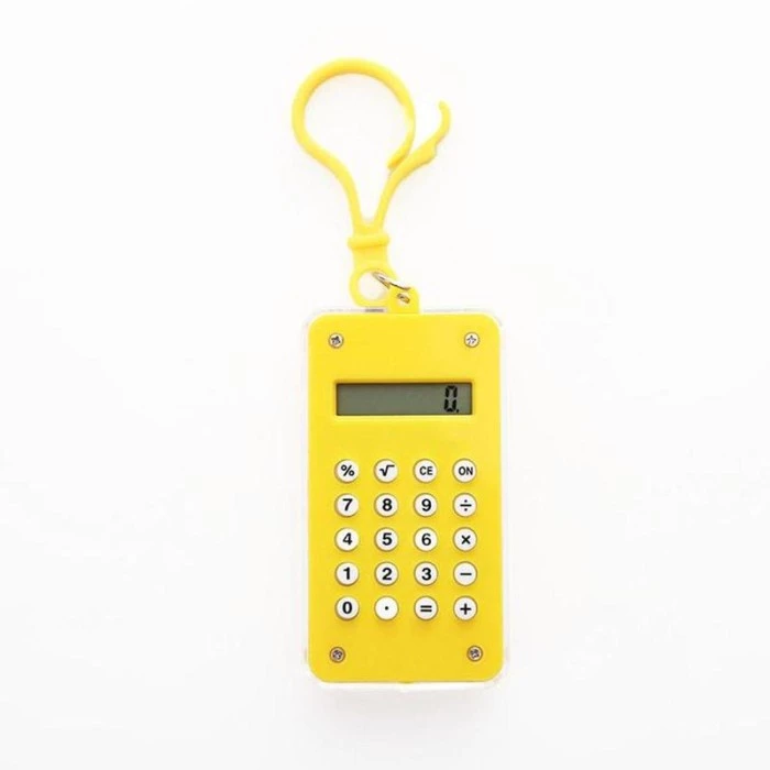 Gantungan Kunci Kalkulator Elektronik Mini Slim Mainan Maze Keychain — 8