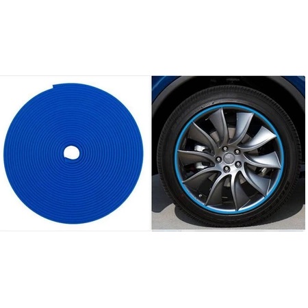 Wheel Protector Karet Pelindung Velg Mobil 4 Roda Rim Protector — 3