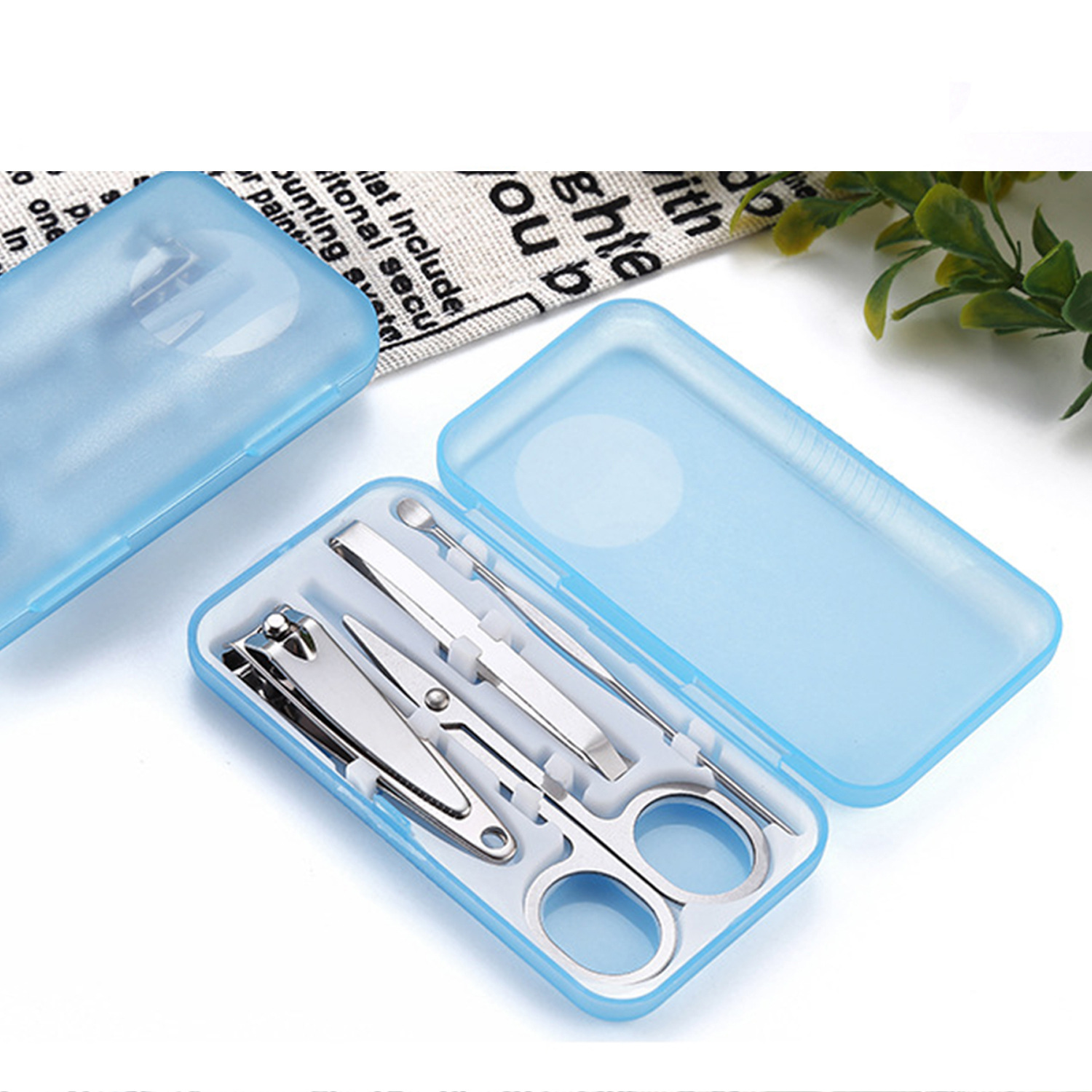 Set Gunting Kuku Lengkap alat Manicure dan Pedicure Stainless 4in1 — 7