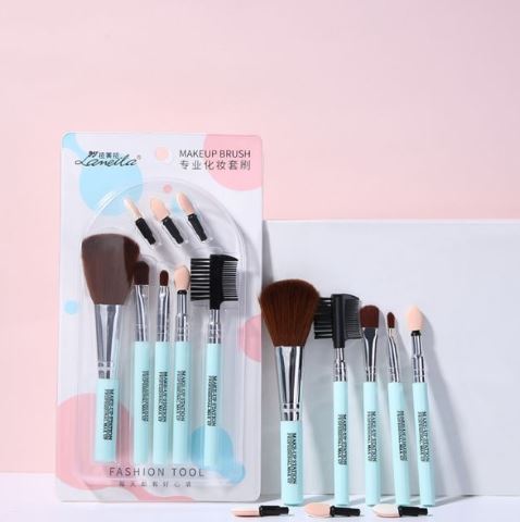 Brush Makeup Set / Kuas Makeup Set 5 In 1 — 7
