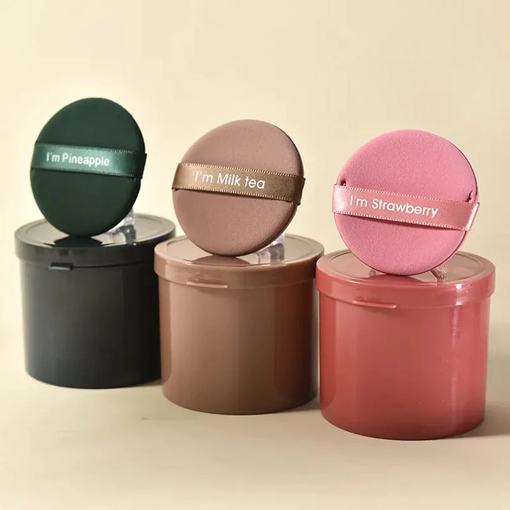 Sponge Spons Make Up 7 Pcs Lembut Packaging Toples Praktis Lebih Aman — 2