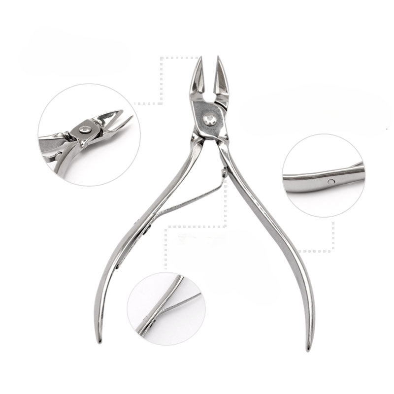 Gunting Kuku Kaki Lancip Cantengan Kecil Stainless Steel — 8