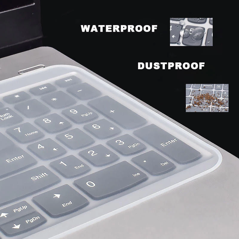 Pelindung Keyboard Cover Laptop Silicone 14inch Tipis Anti Air Debu — 8