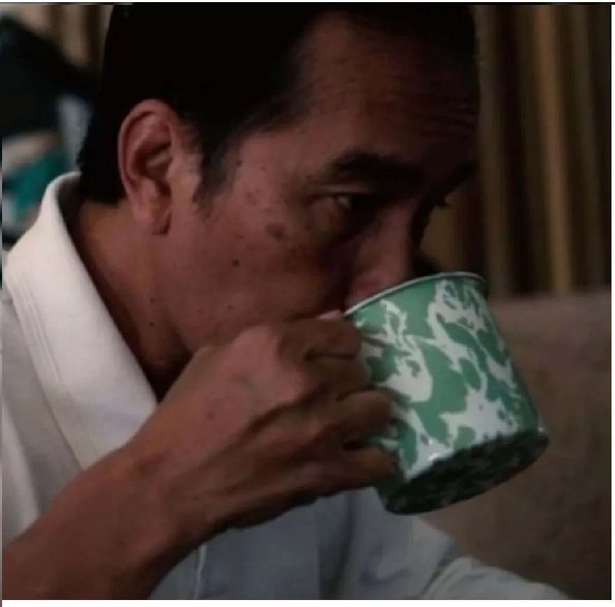 Mug Enamel Jadul Stainless Steel Gelas Jumbo Kopi Teh Gaya Klasik — 6