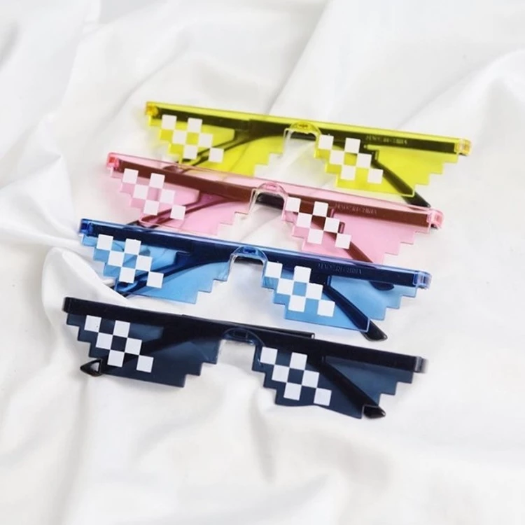 Kacamata Hitam Thug Life Mosaic Pria Wanita Fashion Style Design Keren — 4