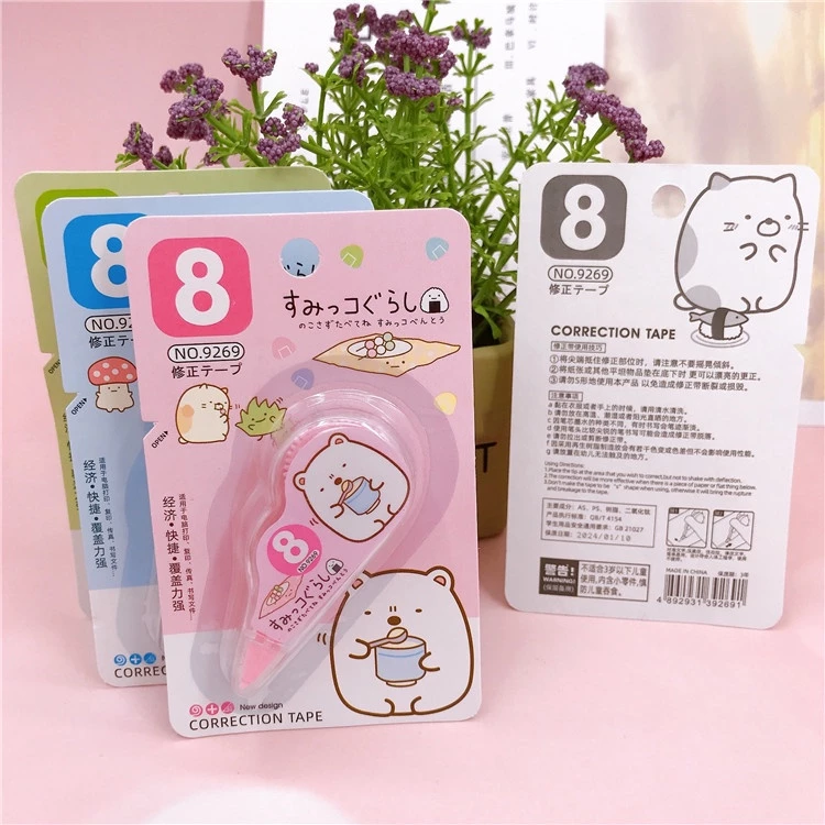 Correction Tape Roll Penghapus Pena Perlengkapan Sekolah Stationery — 5