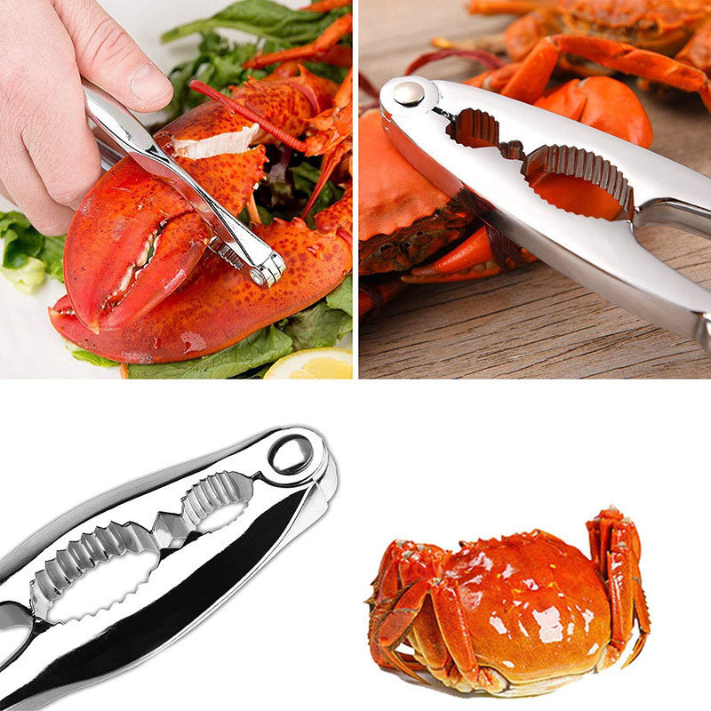 Alat Pembuka pemecah kemiri cangkang kepiting Stainless — 2