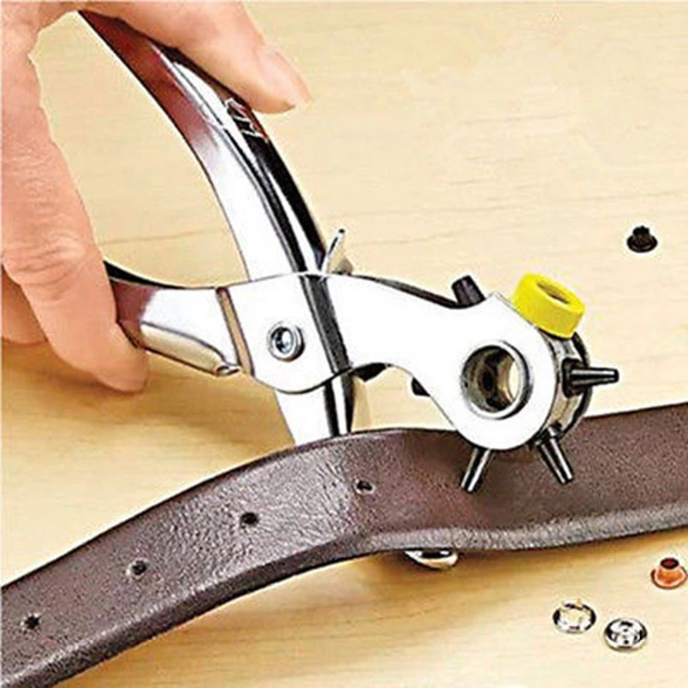 Tang Alat Pembolong Pelubang Ikat Pinggang Sabuk Jam Punch Plier — 3