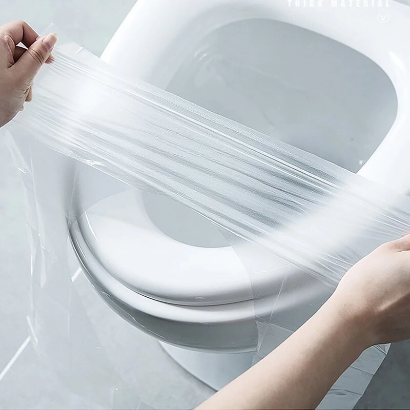 Tissue Alas Duduk Tatakan Toilet Cover Seat Disposable — 5