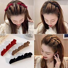Jepit Rambut Velvet Mawar Cantik Aksesoris Elegan Untuk Wanita — 10