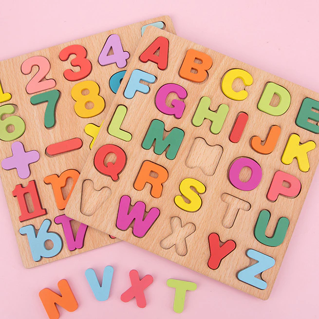 Puzzle Kayu 3D Mainan Edukasi Anak  Melatih Motorik Wooden Toys — 5