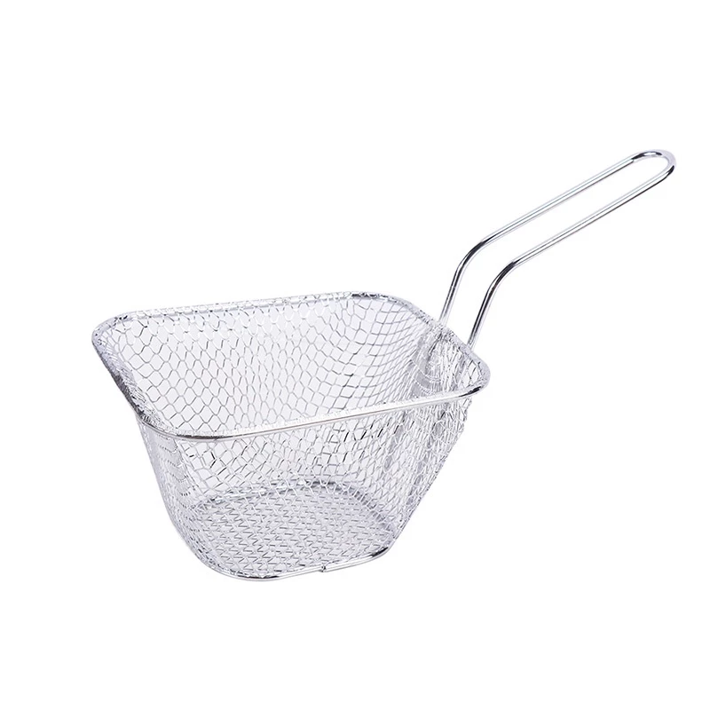 Keranjang Holder Kentang Goreng Mini Stainless Steel Hemat Minyak — 4