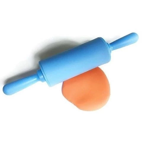 Alat Penggiling Rolling Pin Plastik Adonan Roti Praktis Multifungsi — 4