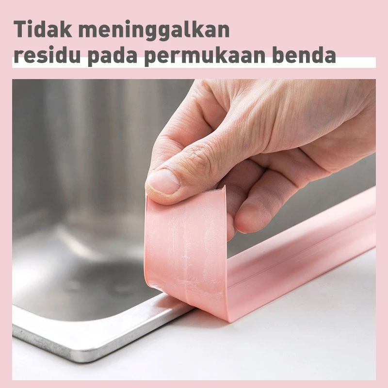 Solatip Seal Tape Proteksi Penutup Celah Siku Karet Pengaman Serbaguna — 3