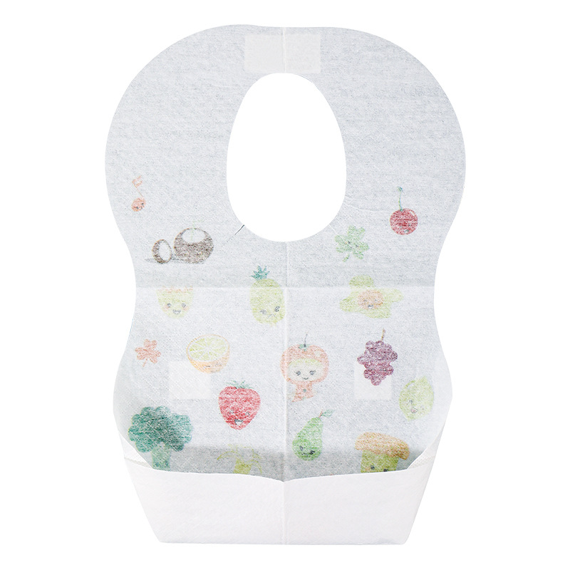 Celemek Makan Bayi Disposable Apron Baby Sekali Pakai Isi 10 — 7