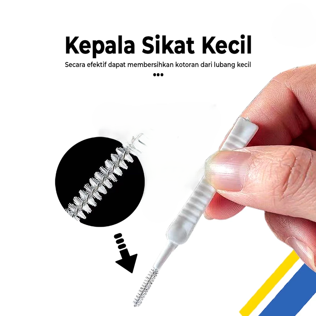 Sikat Pembersih Lubang Shower / Brush Mini Serbaguna Praktis — 6