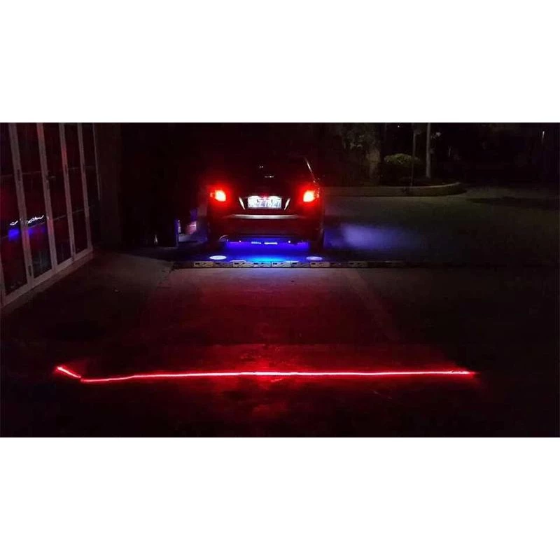 Lampu LED Laser Merah Motor Mobil Foglamp Rear Fog Light Safety — 3