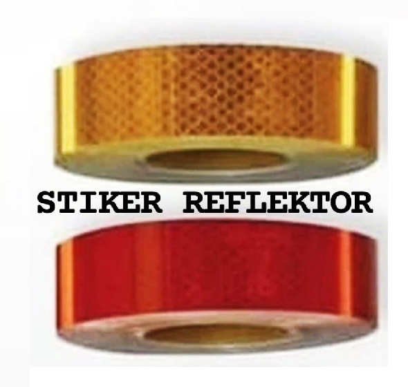 Stiker Kir Dishub Mobil Box Diamond Grade Reflector Pemantul Cahaya — 4