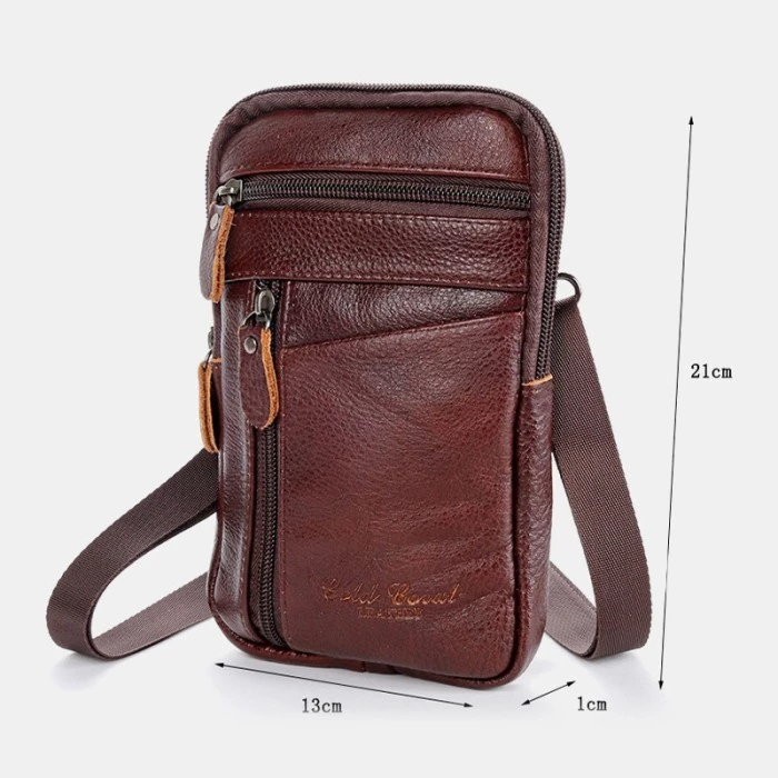 Tas Dompet Pinggang Slingbag Gadget Pria Minimalis dan Multifungsi — 7