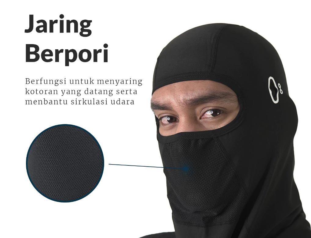 Buff Panjang Face Mask Slayer Motor UV Penutup Kepala Outdoor Sport — 2