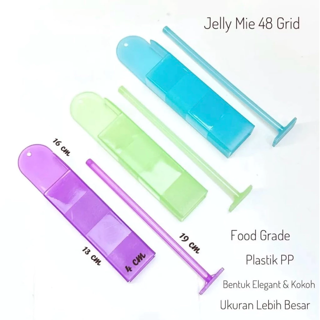 Cetakan Jelly Bentuk Mie Noodle Tokoroten Agar Puding Praktis — 7