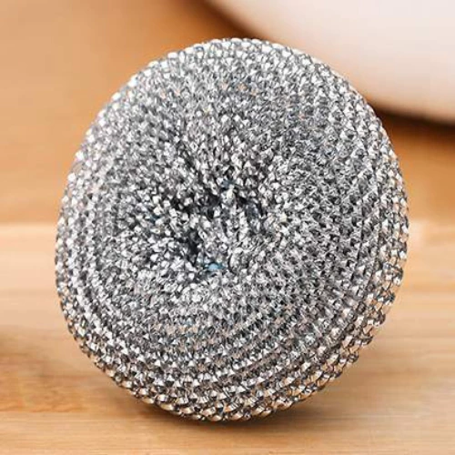 Sikat Kawat Cuci Piring Panci Wajan Stainless Steel Anti Karat — 6
