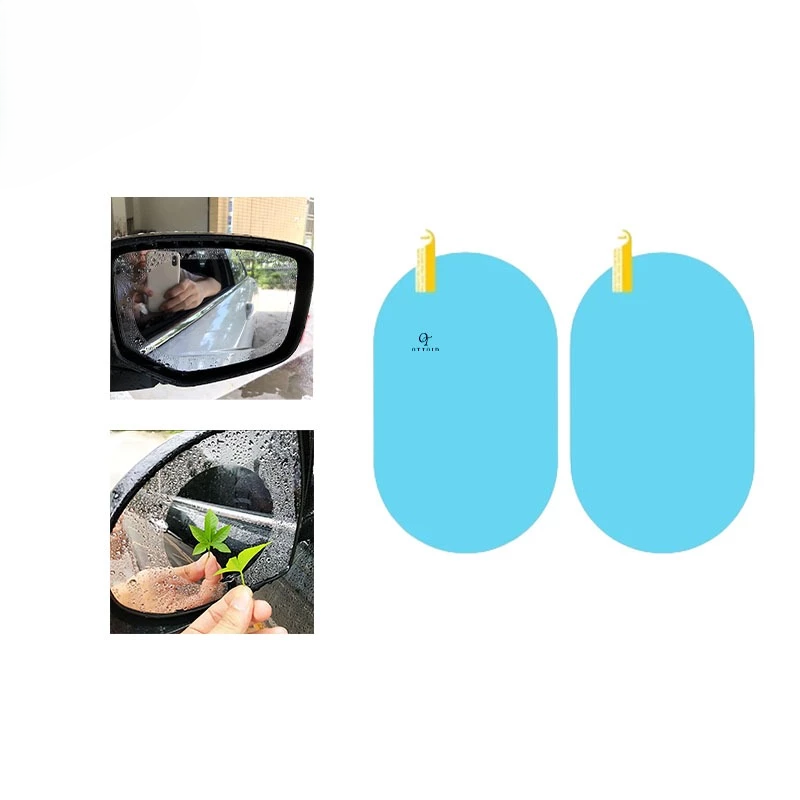 Stiker Bening Pelindung Kaca Spion Mobil Anti Fog Air Embun — 8