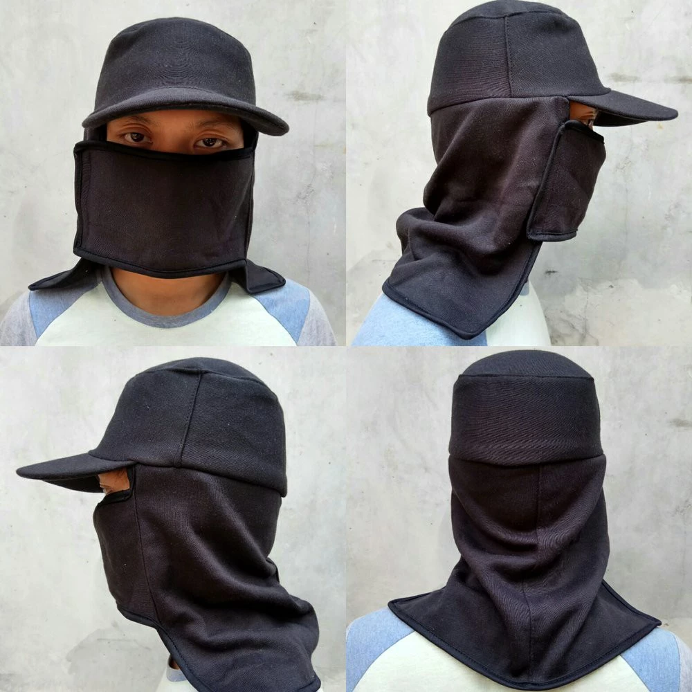 Topi Tani Mancing Anti Panas Debu Model Masker Serbaguna — 5